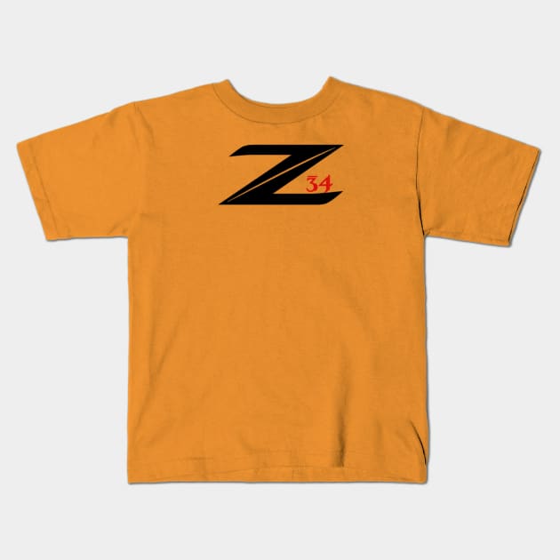 Z 34 - 370Z T-Shirt Kids T-Shirt by 370ReasonsToZ